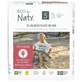 Eco by Naty Ökowindeln Größe 5 Monatspackung 132 Windeln
